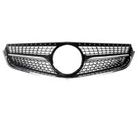 Calandres avant Grille D'entrée Avant Pare-chocs Centrale Maille Accessoires De Réglage Style Pour Mercedes Pour Benz E Coupé W207 C207 A207 2009-2016 radiateur auto(09-12 Diamond Black)