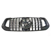 Calandres avant Kit Réglage Calandre Course Pare-chocs Avant Voiture De Style Sport Luxe Pour Mercedes Pour Benz W167 Classe GLE GLE350 GLE450 2020-2023 Grille Calandre(Noir)