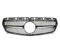Calandres avant Mise À Niveau Calandre En Maille D'entrée Avant Réglage Grille Centrale Pour Mercedes Pour Benz Classe A W176 A35 A180 A200 A250 A260 2013 - 2018 Grille de calandre(A 1 Black)
