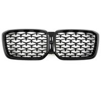Calandres avant Mise À Niveau De La Grille Pare-chocs Calandre Radiateur Avant Pour BMW Pour X3 G01 X4 G02 2022-2024 Accessoires Réglage Refit calandre avant(Diamond Sltyle)