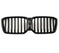 Calandres avant Mise À Niveau De La Grille Pare-chocs Calandre Radiateur Avant Pour BMW Pour X3 G01 X4 G02 2022-2024 Accessoires Réglage Refit calandre avant(Glossy Black 1 Line)