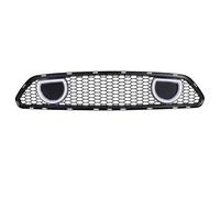 Calandres avant Pare-chocs Avant Pour Ford Pour Mustang 2015-2017 Grilles De Course Pour Style Pour Mach1 Calandre Restauration Voiture Grille de calandre(Matte Black)