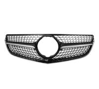 Calandres avant Pour Mercedes Pour Benz Classe E Coupé W207 2014-2016 C207 E200 E250 E300 E400 E500 Pare-chocs Avant Style Diamant Grille Course Gril De Billette Grille Calandre(Noir)