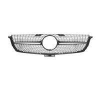 Calandres Avant Pour Mercedes Pour Benz Classe ML W166 2012 2013 2014 2015 ML350 ML550 CFCPKOYOZD(Chrome Black)