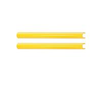 Calandres Avant Radiateur 2 Pièces Pour BMW E60 E61 Série 5 2003 2004 2005 2006 2007 2008 2009 2010 Bandes Garniture Calandre Voiture Autocollants Cadre Couverture(Jaune)