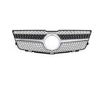 Calandres Avant Radiateur Pour Benz Classe Pour GLK X204 2008-2011 2012 2013 2014 2015 Calandre Avant Grilles À Filet Central Assemblage Cadre Couverture Pièces Extérieures(2008-2011 Silver A)