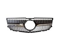 Calandres Avant Radiateur Pour Benz Classe Pour GLK X204 2008-2011 2012 2013 2014 2015 Calandre Avant Grilles À Filet Central Assemblage Cadre Couverture Pièces Extérieures(2012-2015 Black)