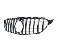 Calandres Avant Radiateur Pour Classe C W205 Aloon S205 Estate A205 Cabrio C205 Coupé 2015-2020 Calandre Radiateur Avant Voiture Diamonds Grill(Cam 2015-2017 black)