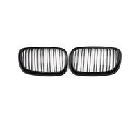 Calandres Avant Radiateur Pour X5 E70 Pour X6 E71 2007-2013 Grille Capot Avant Voiture Kindny Grills Accessoires Double Lamelles Noir Brillant
