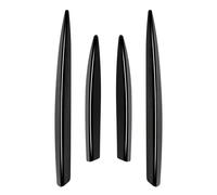 calandres avant sport Bandes Antibrouillard Avant Voiture Garniture Décoration Couverture Calandre D'admission D'air Pour Benz Pour Une Classe W177 A200 A35 Pour AMG Voiture Grille(Noir brillant)