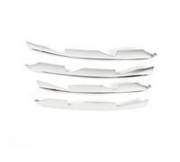 calandres avant sport Bandes Garniture Phare Antibrouillard Avant Voiture Décoration Feu Pour A4 B9 2017 - 2018 Autocollants Calandre Lumière Voiture Grille