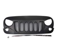 calandres avant sport Grille Avant Noire Avec Filet De Calandre ABS Pour Jeep Pour Wrangler JK 2007-2017 Pour J215 Voiture Grille