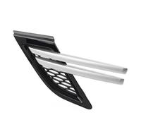 calandres avant sport Grille D'aération De Garde-boue Avant Voiture Noire Avec Garniture Argentée Pour Land Pour Rover Pour Range Pour Sport 2014-2017 Voiture Grille(1Pcs Left)