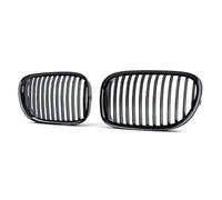 calandres avant sport Grilles De Course Calandre Pare-chocs Avant Voiture D'aspect Noir Brillant Pour BMW Pour Série 7 F01 F02 2009-2015 Voiture Grille