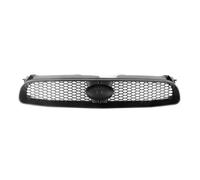 Calandres De Pare-chocs Avant Accessoires De Grille Maille Capot Pare-chocs Supérieur Voiture Calandre Course Calandre Avant Compatible Avec Subaru Pour Impreza 8th 2004 2005(Matte Black)