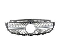Calandres De Pare-chocs Avant Compatible Avec Benz Pour Pour W213 2016 2017 2018 2019 Pare-choc Avant En Aluminium Style Racing Grille D'admission D'air Pièces Détachées(Black C)
