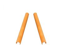 Calandres de radiateur Pour BMW F25 F26 X3 X4 2011-2018 1 Paire Bandes Garniture Calandre Avant Voiture Style Sport Bandes Garniture Calandre Couverture(Orange)