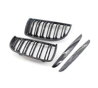 Calandres Grille de gril avant double pont noir brillant pour E90 E91 05-08