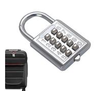 Calange de combinaison - verrouillage du code 8/10 à chiffre pour une sécurité améliorée, protection antivol avec mécanisme numérique réinstable, cadenas pour casiers, gymnase, 2,5x1,5 pouces
