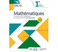 Calao Mathématiques 1re STI2D, STL - Livre élève - Éd. 2019