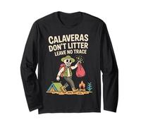 Calavera ne Laisse Aucune Trace - Squelette Protect US National Parks Manche Longue