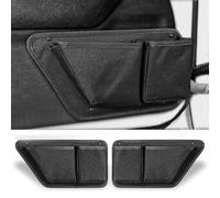 CALBEAU Oxford Lot de 2 poches de rangement pour porte avant Jeep Wrangler JK JKU 2011-2018 2/4 portes, filet de rechange
