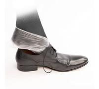 Calcelimp 500 pcs de chaussettes en plastique jetables - Cales de chaussures en plastique | Cales de chaussures pour les tests de chaussures | Test de chaussures confortable et hygiénique
