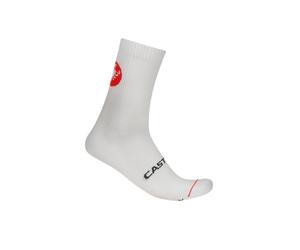 Calcetines Castelli Entrata 12 Blanco, Taille L/XL