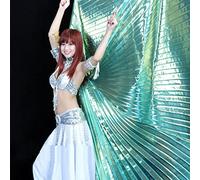 Calcifer® Costume Ailes égyptiennes d'Isis pour danse du ventre Pour fête de Noël, multicolore