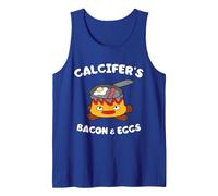 Calcifer's Bacon and Egg Cook - Funny Food Lover Débardeur, Homme, Bleu Royal, L