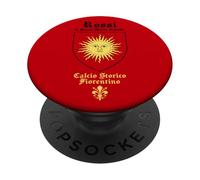 Calcio storico fiorentino Rossi Football Florentin PopSockets PopGrip Adhésif