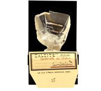 Calcite Macle. 135.0 Ct. Bigrigg Mine, Cumbria, Royaume-Uni.