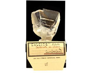 Calcite Macle. 135.0 Ct. Bigrigg Mine, Cumbria, Royaume-Uni.