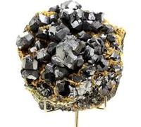 CALCITE MACLE - Pierre Naturelle en Provenance du Royaume-Uni, Bigrigg - Cristal rare et unique, collection Deyrolle 135.0 ct - Certificat d'Authenticité Inclus 43 x 36 x 20 mm G