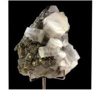Calcite, Pyrite, Fluorite. 1214.5 Ct. El Hammam Mine, Meknès, Maroc.