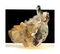 Calcite, Quartz, Albite. 3626.0 Ct. Massif Des Grandes Rousses, Isère, France.