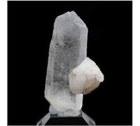 CALCITE + QUARTZ - Pierre Naturelle en Provenance de Chine, 1 seule ville d'origine) - Pierre de guérison énergétique, purification, harmonie 133.0 ct - Certificat d'Authenticité Inclus 42 x 25 x 15 m