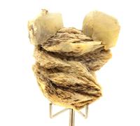 Calcite Sur Baryte. 376.7 Ct. Les Vieux Travaux, Les Malines, France. Rare.