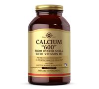 Calcium 600 de coquille dhuître avec vitamine D3 (240 comprimés)