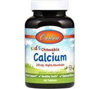 Calcium à croquer pour enfants, 250mg Vanille naturelle - 60 comprimés
