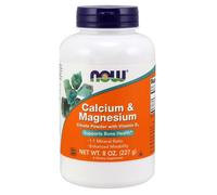 Calcium et Magnésium, Citrate en poudre avec Vitamine D3 - 227g