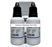 Calcium Hardness Réactifs liquides n° 1 et 2 pour PoolLab 1.0 & 2.0 - Réactifs de mesure de la dureté du calcium (0,0-500,0 mg/l (ppm)) - Durée de vie : 6 mois - Kit de 50 tests (POL2020CH12)