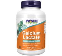 Now Foods, lactate de calcium, 250 comprimés végétaux - livraison éclair