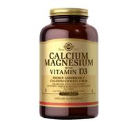 Calcium, Magnésium avec Vitamine D3 de SOLGAR (300 comprimés)