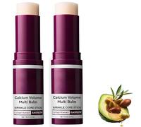 Calcium Multi Balm|Baume Multi-Vitaminé Au Calcium, Réparatrice Et Hydratante Intensive, Peau raressant pour les yeux, le cou, le visage