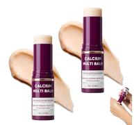 Calcium Multi Balm,Baume Multi-vitaminé Au Calcium,tige de noyau de rides,CrèMe Réparatrice Et Hydratante Intensive,Stick hydratant au collagène,Convient aux yeux,Cou,Visage (2 pièces, 9g)