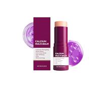 Calcium Multi Balm Stick - Firming Skin Calcium Balm For Wrinkles - Moisturizer For Eyes, Lips, Neck & Face - Infused With Collagen & Vitamin E - Daily Use Hydration Stick