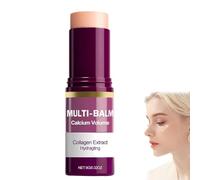Calcium Multi Balm Volume Stick,Collagene Visage Coréen,Soin Anti Ride Coréen Visage,Soin de la Peau Pour Les Yeux Visages et Cou Traitement des Rides Hydratant,Wrinkle Repair Bounce Multi Balm (1)