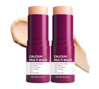 Calcium Multi Balm Volume Stick - Skin Care CoréEnne Au CollagèNe, Hydratant Anti-âGe Et Raffermissant, Soin De La Peau Pour Les Yeux, Le Visage Et Le Cou, RéDuction Des Rides Et Nutrition Intense (2)