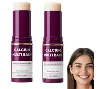 Calcium multi baume-hydratant visage & yeux bâton pour la peau mature, hydratant rides multi baume pour anti-vieillissement et resserrement de la peau fléchissante (2)